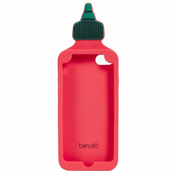 new Bando  Hot + Spicy Sauce 3D Protective Silicone Case  iPhone 6 / 7 / 8 Red - Picture 6 of 10